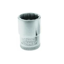 Soquete Estriado Encaixe 1/2" CRV 1/2X22MM Gedore D19
