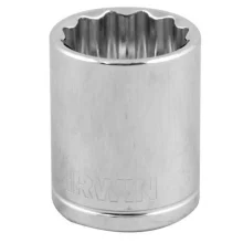 Soquete Estriado Encaixe 1/2" CRV 1/2X22MM Irwin 1879695