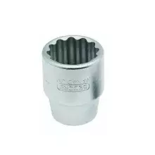 Soquete Estriado Encaixe 3/4" CRV 3/4X2" Gedore D32