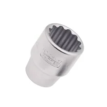 Soquete Estriado Encaixe 3/4" CRV 3/4X1.1/2" Gedore D32