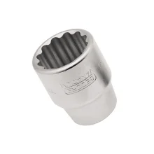 Soquete Estriado Encaixe 3/4" CRV 3/4X1.5/8" Gedore D32