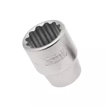 Soquete Estriado Encaixe 3/4" CRV 3/4X1.7/16" Gedore D32