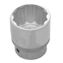 Soquete Estriado Encaixe 3/4" CRV 3/4X1.7/16" Sata ST16512SC