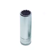 Soquete Estriado Longo Encaixe 1/2" CRV 1/2X12MM Gedore D19L