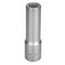 Soquete Estriado Longo Encaixe 1/2" CRV 1/2X7/16" Tramontina Pro 44830/102