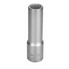 Soquete Estriado Longo Encaixe 1/2" CRV 1/2X9/16" Tramontina Pro 44830/104