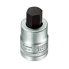 Soquete Ponta Allen Encaixe 1" CRV 1X19MM Gedore IN21