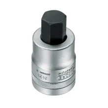 Soquete Ponta Allen Encaixe 1" CRV 1X22MM Gedore IN21