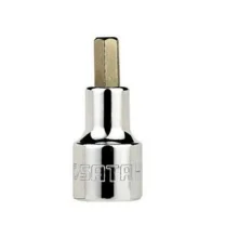 Soquete Ponta Allen Encaixe 1/2" CRV 1/2X10MM Sata ST24206SC