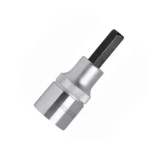 Soquete Ponta Allen Encaixe 1/2" CRV 1/2X19MM Gedore Red R62551910