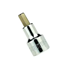 Soquete Ponta Allen Encaixe 1/2" CRV 1/2X3/8" Sata ST24403SC