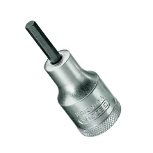 Soquete Ponta Allen Encaixe 1/2" CRV 1/2X5/8" Gedore IN19