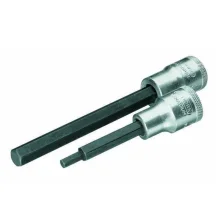 Soquete Ponta Allen Longo Encaixe 1/2" CRV 1/2X3/8" Gedore IN19L