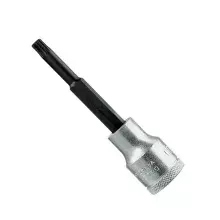 Soquete Ponta Multidentada Longo Encaixe 1/2" CRV 1/2X12MM Gedore INX19L
