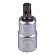 Soquete Ponta Torx Encaixe 1/2" CRV 1/2XT60 Gedore ITX19