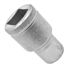 Soquete Sextavado Encaixe 1/2" CRV 1/2X9MM Gedore 19
