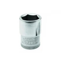 Soquete Sextavado Encaixe 1/2" CRV 1/2X19MM Gedore 19