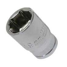 Soquete Sextavado Encaixe 1/2" CRV 1/2X19MM Sata ST13310SC