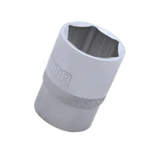 Soquete Sextavado Encaixe 3/4" CRV 3/4X19MM Sata ST16401SC