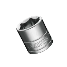 Soquete Sextavado Encaixe 3/8" CRV 3/8X8MM Sata ST12303SC