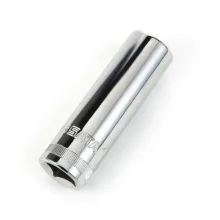 Soquete Sextavado Longo Encaixe 1/2" CRV 1/2X17MM Sata ST13408SC