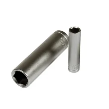 Soquete Sextavado Longo Encaixe 1/2" CRV 1/2X21MM Corneta 3310021