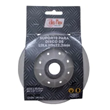 Suporte de Disco de Lixa Semi-Flexivel 4.1/2" Disflex 22004