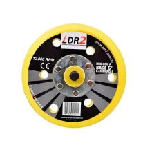 Suporte de Disco Lixa Velcro com Aspiracao 5" Ldr2 DR6-005A