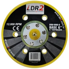 Suporte de Disco Lixa Velcro com Aspiracao 6" Ldr2 DR6-006A