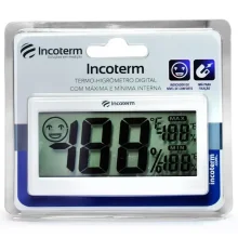 Termo-Higrometro Digital -10A50 CELSIUS Incoterm T-THI-0030.00