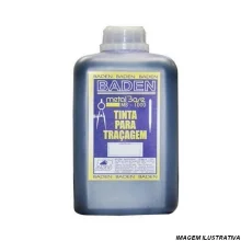 Tinta de Riscagem Vermelha 1L Baden MB1000