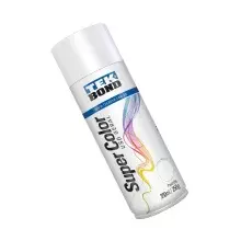Tinta Spray Branco Fosco Uso Geral 350ML Tekbond SUPER COLOR