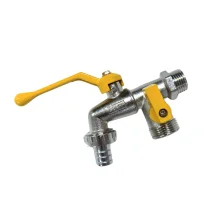 Torneira com Registro 2 Saidas 1/2" E 3/4" Graff 6910001