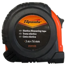 Trena de Aco Caixa Plastica Emborrachada Graduacao Em MM com Trava e Presilha 3MX5/8" Sparta 3131155