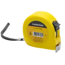 Trena de Aco Caixa Plastica Graduacao Em MM com Trava e Presilha 5MX3/4" Thompson 774