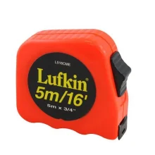 Trena de Aco Caixa Plastica Graduacao Em MM/POL com Trava e Presilha 5MX3/4" Lufkin L516CMES