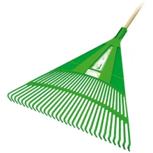 Vassoura Plastica com Cabo Para Jardim 30 DENTES Trapp VS7830