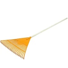 Vassoura Plastica com Cabo Para Jardim 22 DENTES Thompson 1403