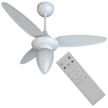 Ventilador de Teto Branco 96CM Bivolt 30W Ventisol WIND INVERTER