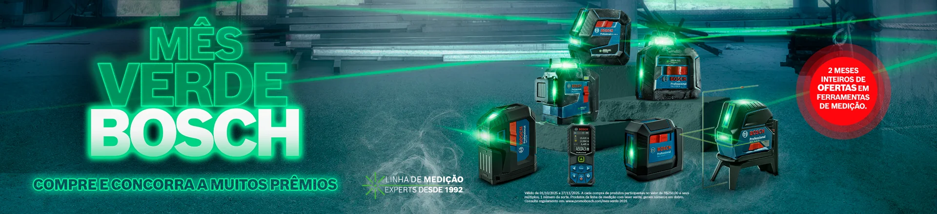 Promoção Mês Verde BOSCH