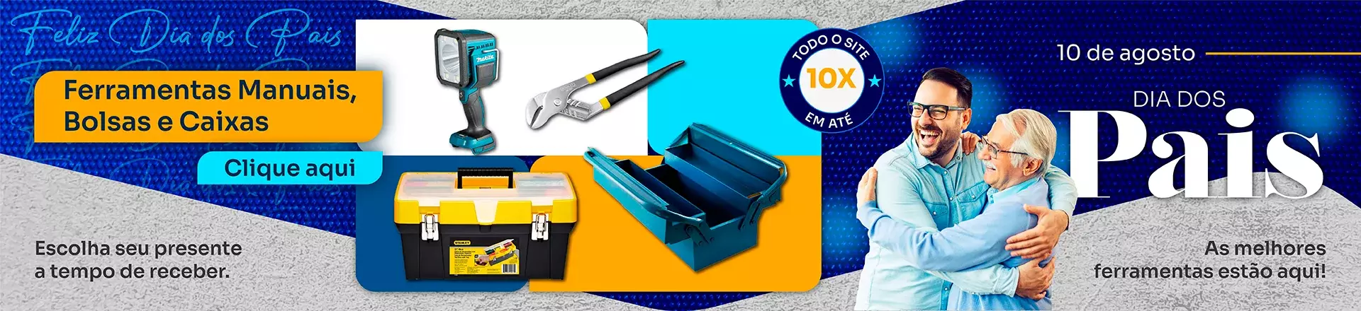 Ferramentas Manuais, Bolsas e Caixas