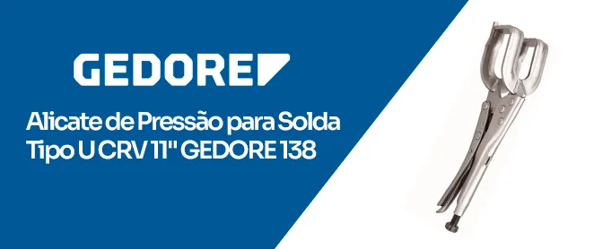 Alicate de Pressão GEDORE 11" Tipo U: Avaliação Detalhada