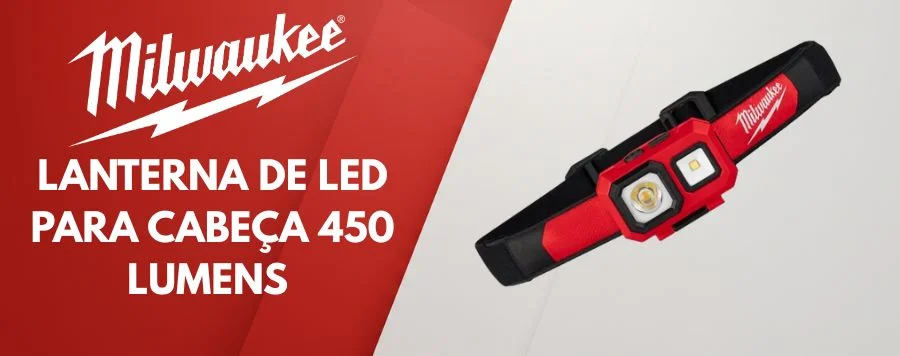 Análise Completa: Lanterna de Led para Cabeça 450 Lumens Milwaukee