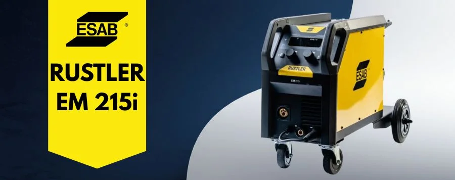 Análise Completa: Maquina de Solda MIG/MAG RUSTLER EM 215i ESAB