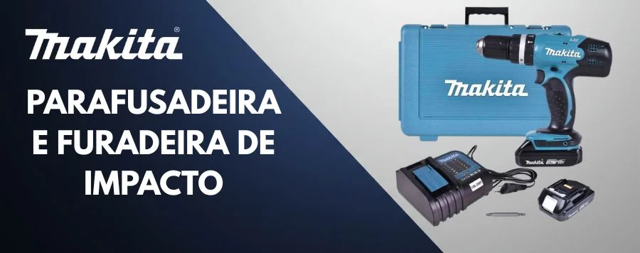 Análise Completa: Parafusadeira e Furadeira de Impacto Makita 18V DHP453Y001