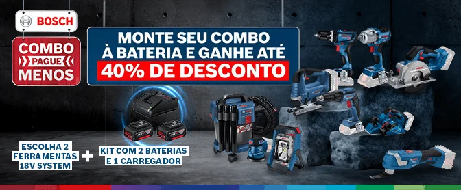 Combo Pague Menos Bosch