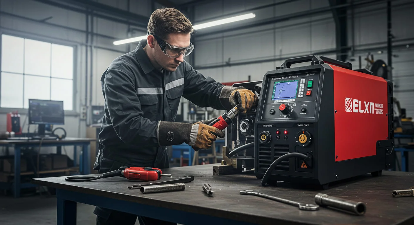 Como fazer manutenção em máquina de solda?
