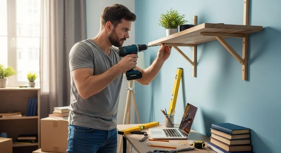 Como Instalar Prateleiras de Forma Segura e Durável