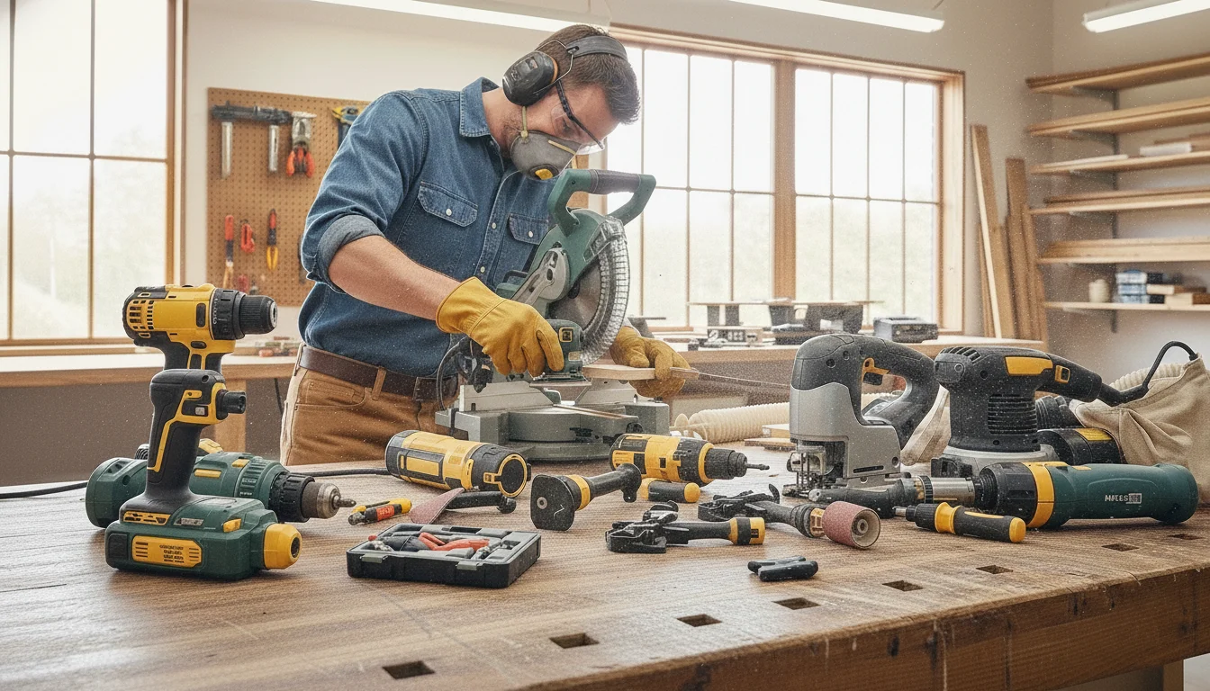 Como trabalhar com ferramentas elétricas de forma segura