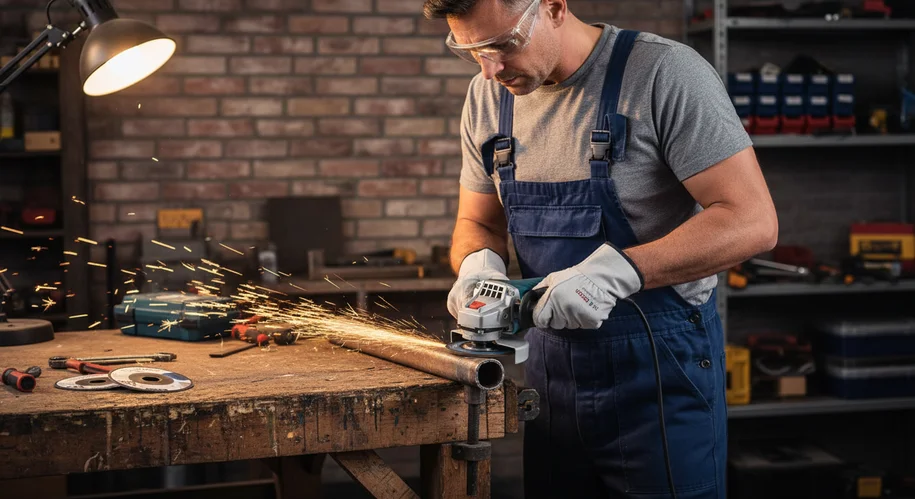 Como Usar Esmerilhadeira Angular com Segurança